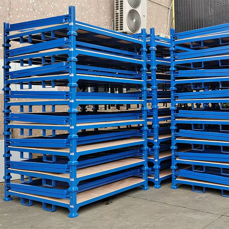 重型堆垛架巧固架货架托盘仓库堆垛架钢制货架布匹储物架收纳重载