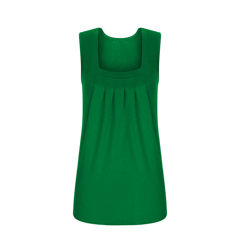 Casual Style Wholesale Women'S Casual Solid Color Tank Tops