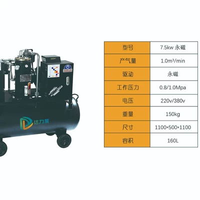 Hava kompressorları High Power 220V Permanent Magnet