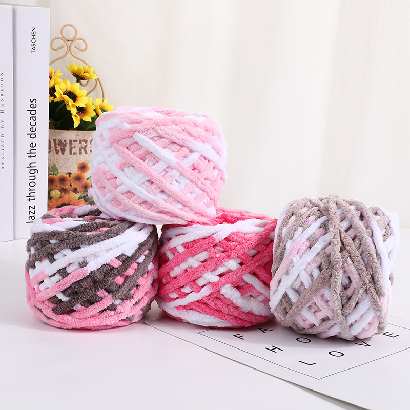 手工编织冰条线单股小冰条线泫雅同款包包编织冰条线棉鞋冰条线