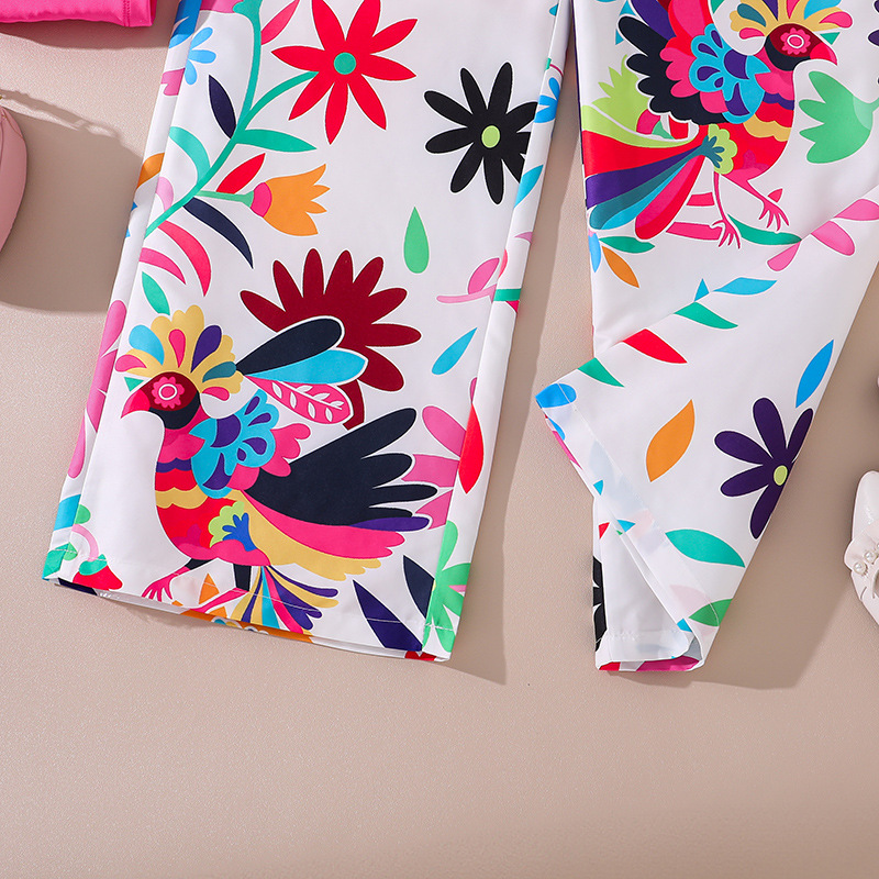 Meisjes legging set met print voor de herfst_voghion.com