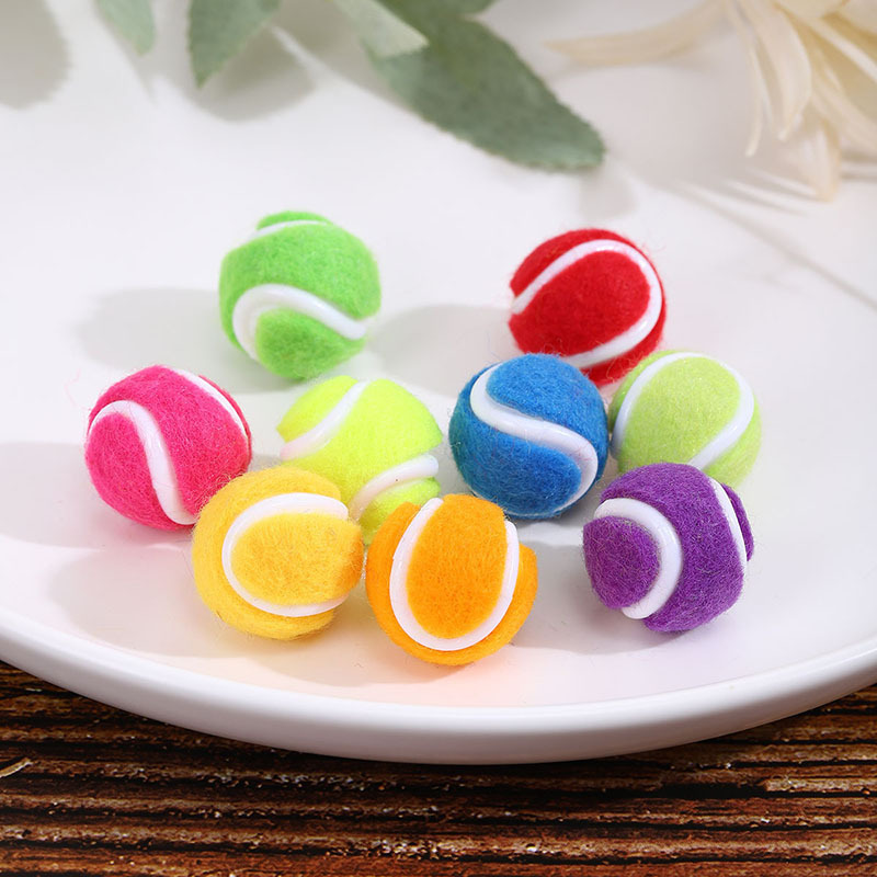 DIY simulation mini children's toy accessories simulation tennis model ornaments sports equipment photo props DIY simulation mini children's toy accessories simulation tennis model ornaments sports equipment photo props