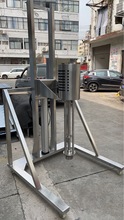 真空高速化妆品锥形加热移动式均质小型搅拌机移动均质机乳化机