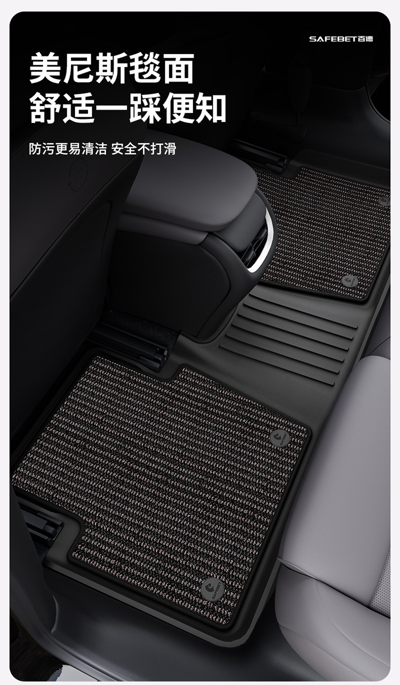 Suitable for Zhiji Ls9 Ls8 Ls6 L6 Special Vehicles, Colorful Tpe Car Floor Mats and Trunk Mats