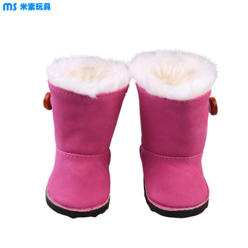 Direct Selling 18-inch Girl Doll Shoes Winter Snow Boots Hot Selling Children's Shoes