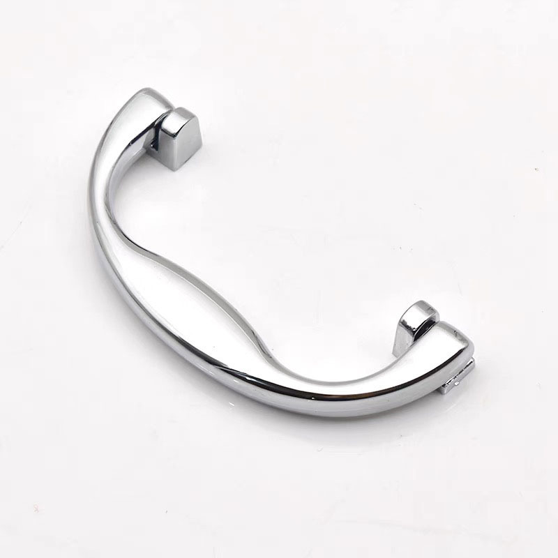 Caja de herramientas de suministro directo, bolsa de maquillaje, caja de medicina, mango de plástico chapado, mango plateado, puerto 92 * 42mm