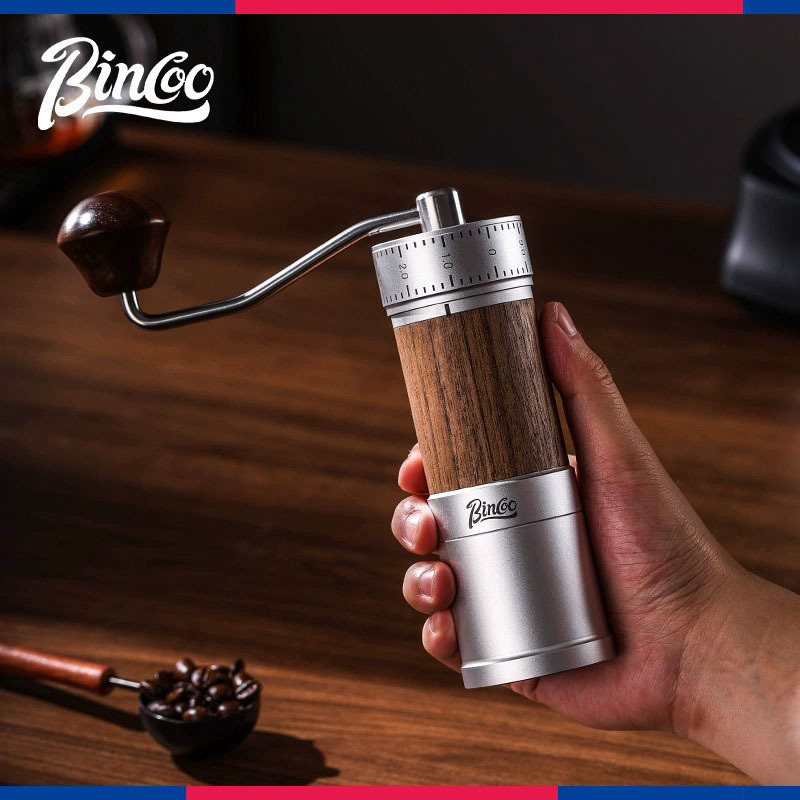 Bincoo Coffee Hand Grinder Sm17 External Adjustable Manual Grinder Italian Hand-Brewed Coffee Grinder