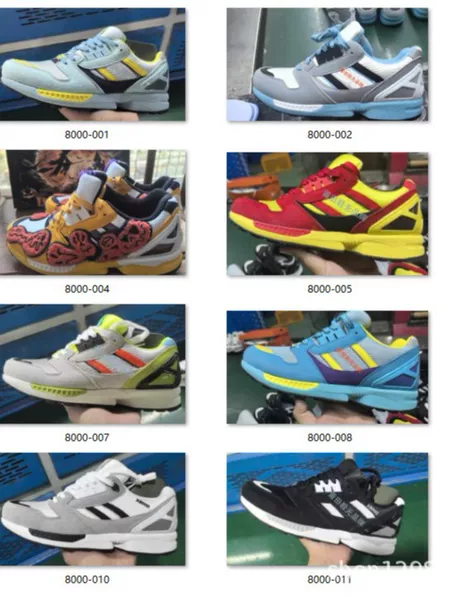 Putian Cross-Border Foreign Trade Originals' Zx8000 Atmos Running Shoe Series