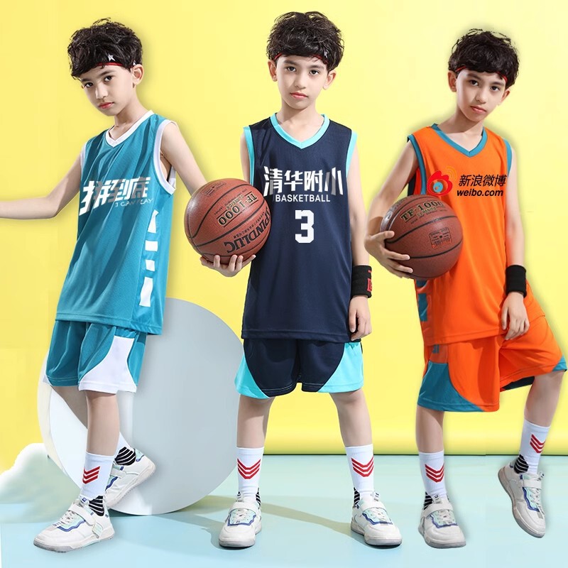 Children's Basketball Uniform Set Group Purchase Youth Competition Training Camp Team Uniform Basketball Quick-Drying Jersey for Men Available in Multiple Colors Children's Basketball Uniform Set Group Purchase Youth Competition Training Camp Team Uniform Basketball Quick-Drying Jersey for Men Available in Multiple Colors