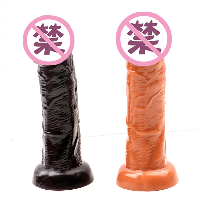 Suction Cup Dildo with TPE Body-Safe Shaft, Hands-Free Mount Base, Dual-Use Design — detail image 3