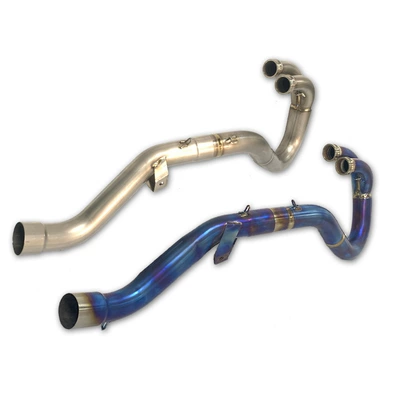 modification front section 2004 — Motorcycle exhaust pipe