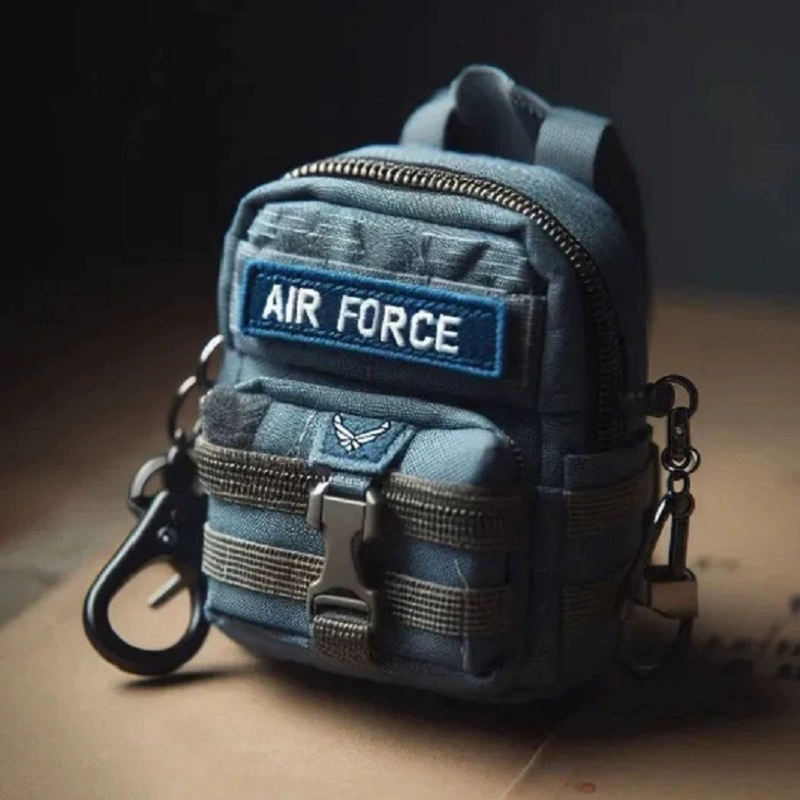 [跨境爆款Mini Army Backpack Keychain迷你陆军背包钥匙扣]