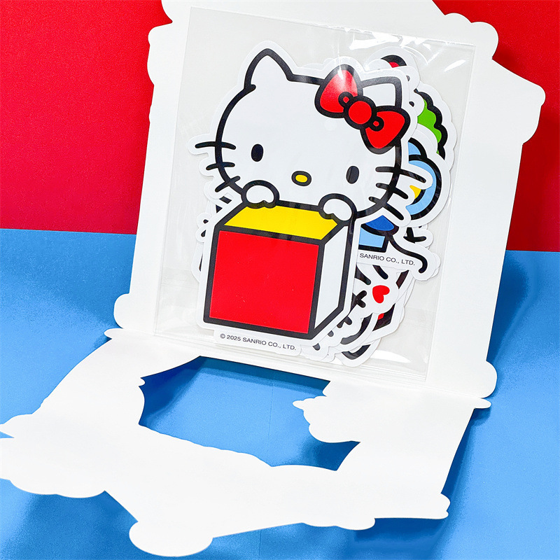 广博文具 正版三丽鸥凯蒂猫行李箱贴纸Diy可爱Hello kitty装饰贴|undefined