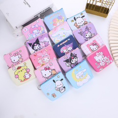 新しいかわいいクリエイティブpuゼロ財布角キーホルダーコインバッグミニ財布メーカー卸売り