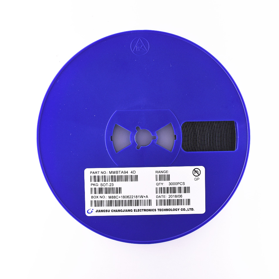 原装正品 MMBTA94 4D SOT-23 -400V0.2A 贴片PNP晶体三极管