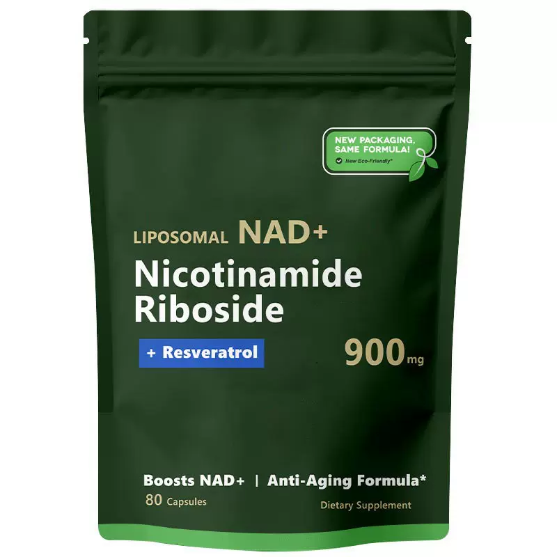 跨境爆款TK热销nad烟酰胺胶囊Nicotinamide Riboside80粒工厂直发