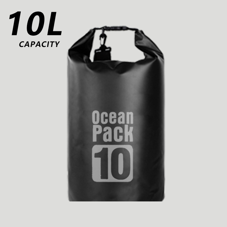 Mochila bandolera individual para exteriores, bolsa de almacenamiento para la playa, equipo de rafting, bolsa impermeable y gruesa para la playa