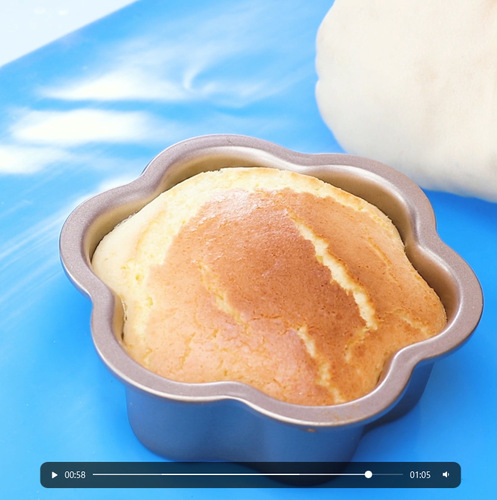 6-inch 8-inch Qifeng cake mold, floating bottom, flower shape, non-stick baking tool set, oven for home use