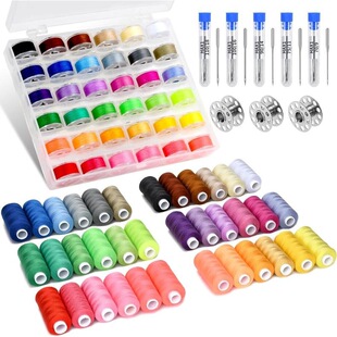 U 29946 402 Sewing Thread 36 Color Bobbin ���b�p�x�����b