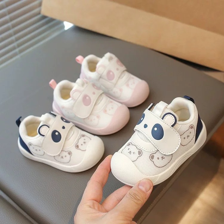 Ходунки детские весенние новые ботинки мужские детские нескользящие легкие дышащие детские детские ботинки оптом