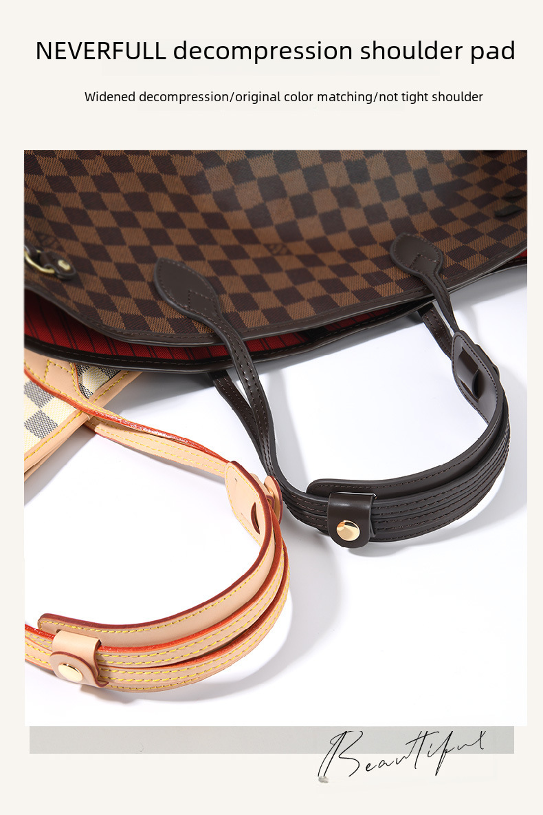 Artisan Fang Adaptation Coco Pool Bag Wide Shoulder Strap Accessories Tote Bag Decompression Shoulder Pad Modification coac Bag with h Replacement