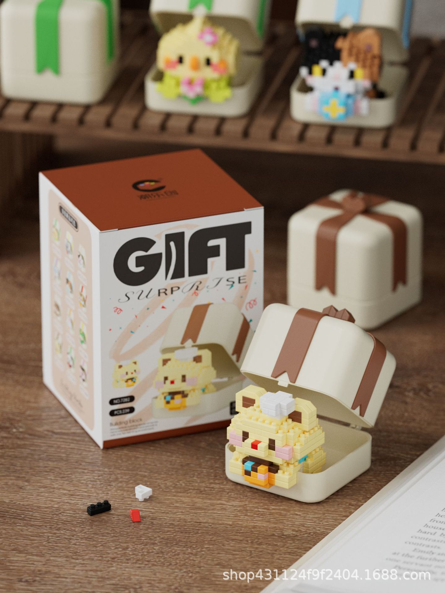 Compatible con Lego inmortal ramo de flores, juguetes de ensamblaje de plantas, adornos de claveles de girasol, regalos de año nuevo para niñas al por mayor