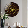 CC102-109 Cross-border three-dimensional 60cm circular acrylic mute large hanging clock home decoration 3D wall sticker clock