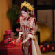 Ming-made Xiuhe Dress Bride 2025 New Wedding Chinese Wedding Dress Heavy Industry Fengguan Xiapi Cabinet Dress Wedding Dress Spring and Summer