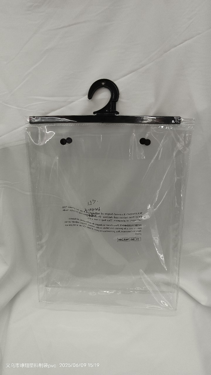 厂家多种 服装挂钩袋 pvc塑料挂钩袋 内衣挂钩袋 透明挂钩袋