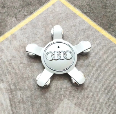 Audi wheel hub — Hub cover - audi-a4l-7-audi-five-prong-concave-gray-one