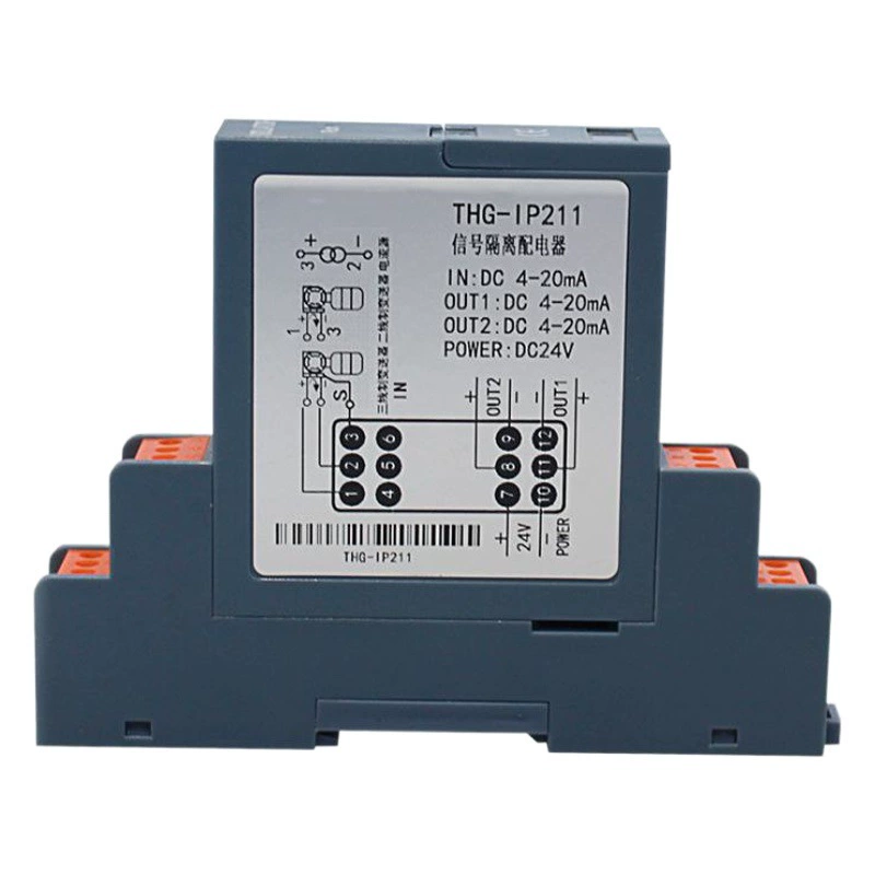Изолятор сигнала 4-20 мА один-два-выход Аналоговый Выход передачи напряжения постоянного тока 0-10 В Taihua