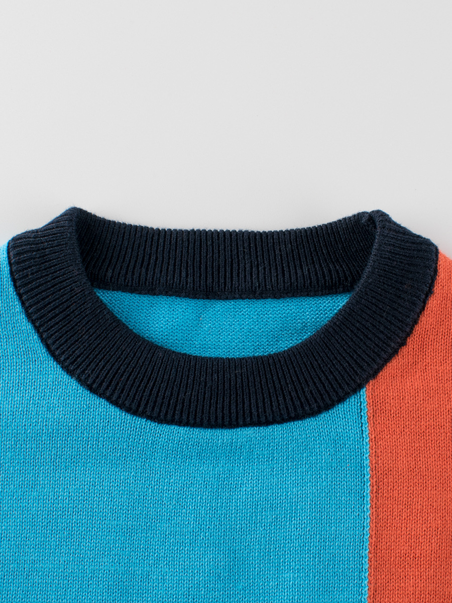 27kids Ropa Infantil Transfronteriza Otoño-Invierno 2025, Nuevos Suéteres para Niños, Prendas de Punto para Niños, Ropa para Bebés, Dropshipping
