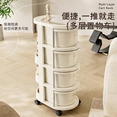 抽屜式置物架家用零食玩具雜物收納架室內小推車沙發邊茶几儲物架