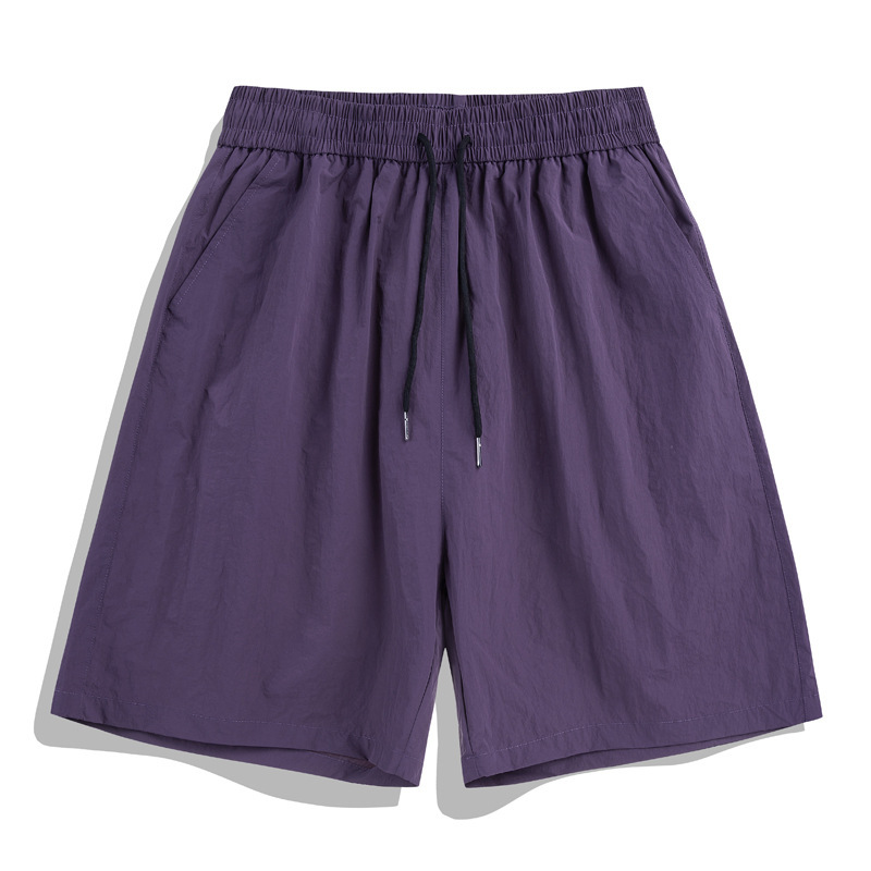 Summer High-Quality Lightweight Breathable Sun Protection Shorts Upf50+ Nylon Ice Silk Shorts Quick-Drying Shorts Beach Shorts
