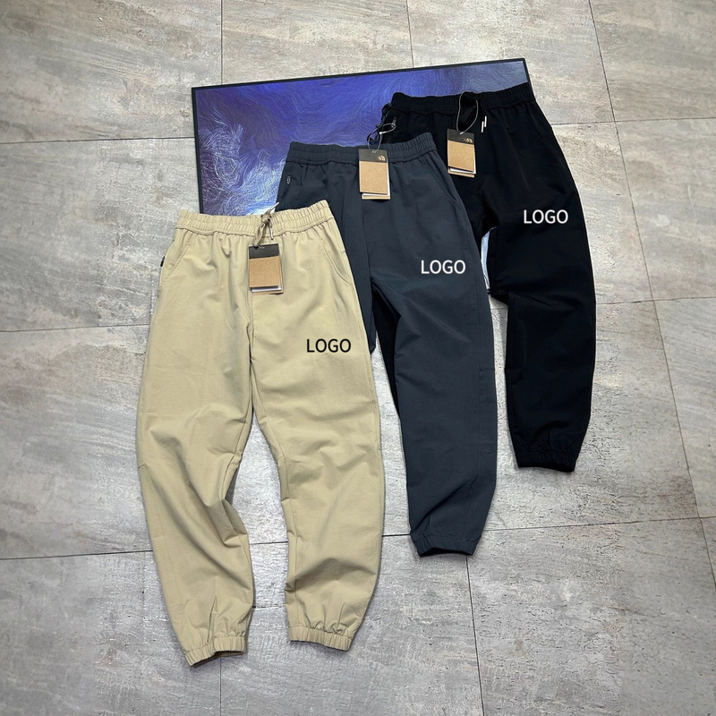 Cross-Border Wholesale Spring and Autumn Tnf Japanese-Style Jogger Pants North Face Sports Casual Outdoor Waterproof Lightweight Quick-Dry Pants