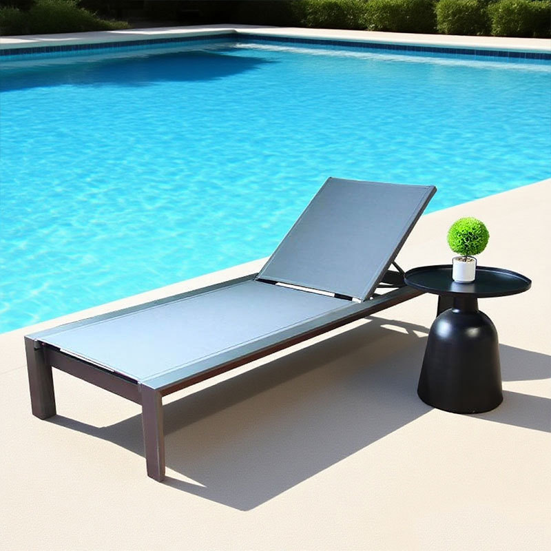 Silla de piscina al aire libre a prueba de agua al aire libre protección solar hotel villa patio jardín al aire libre silla de playa