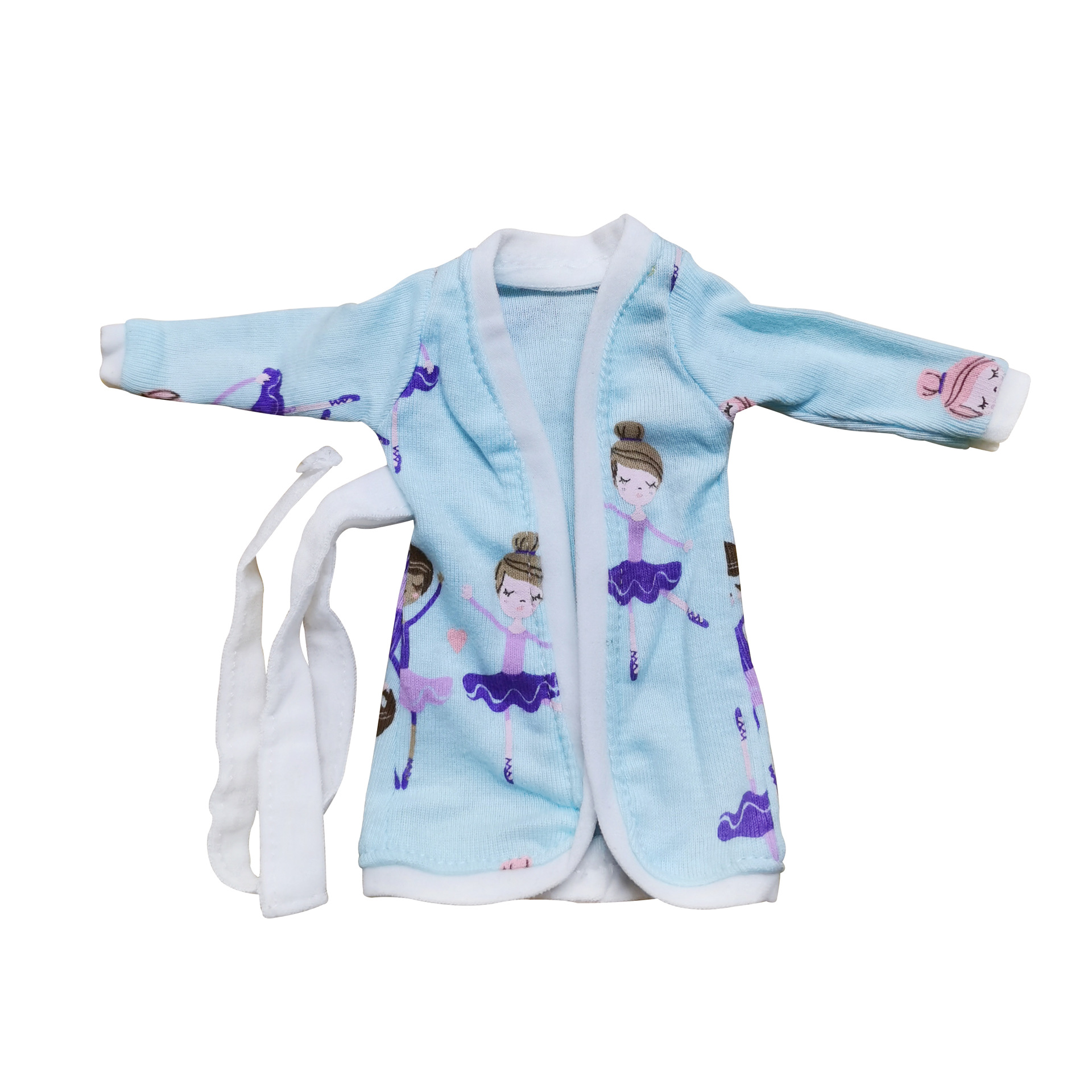 天蓝芭蕾女孩睡衣