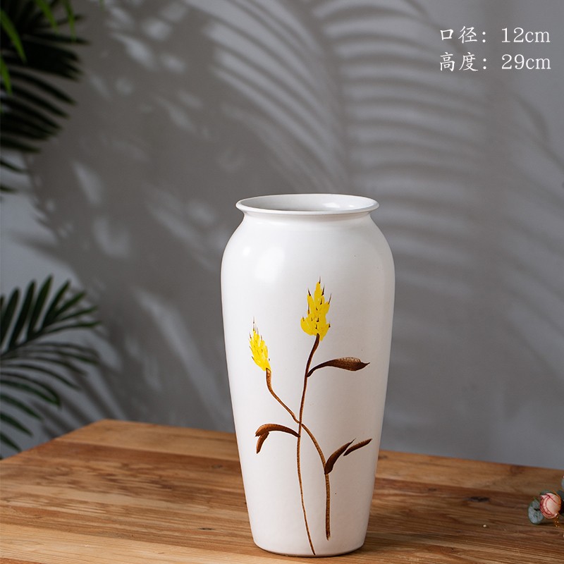 손으로 그린 노란 새 무 병