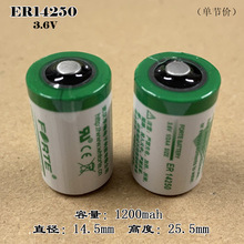FORTE孚特ER14250 锂电池LS14250 3.6V台达编程器物联网PLC 1/2AA