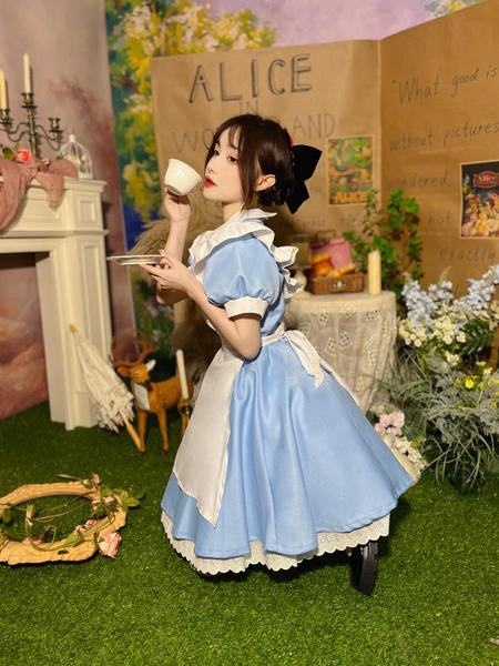 Blue cute dress