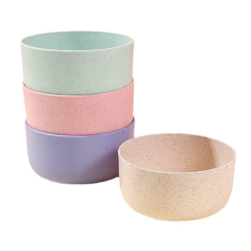 Tazón DE TRIGO tazón de paja de trigo tazón resistente a la caída tazón para niños suplemento alimenticio para bebés tazón de desayuno tazón hogar fábrica al por mayor