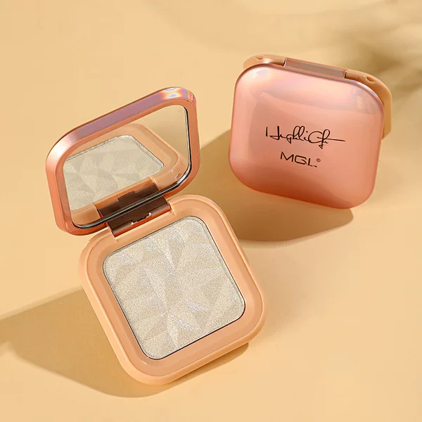 Internet Celebrities Recommend the Shiny Single-Color Highlighter Eyeshadow for Beginners, Which Can Be Used to Brighten the Nose and Face, Add Fine Shimmer, and Contour with Glitter Powder