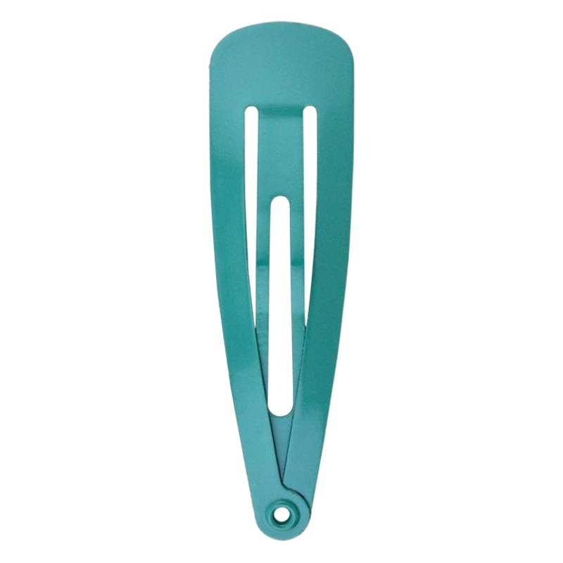 Amazon Bestseller 5cm Children's Spray Painted Colorful Water Drop Bb Clip Baby Hair Clip Hairpin Hair Accessory 184