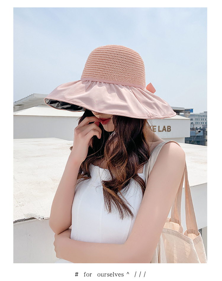 黑胶蝴蝶结盆帽-详情_29