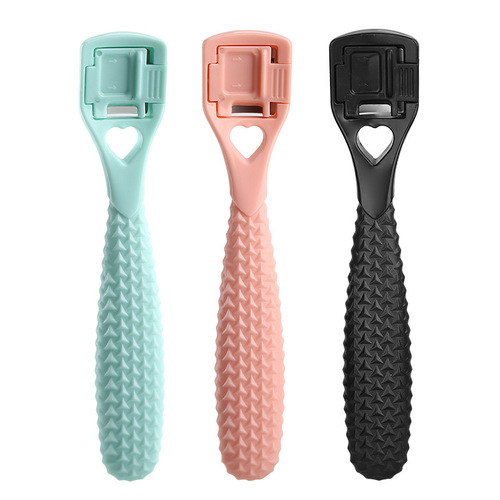 Factory wholesale pedicure tools plastic foot scraper, pedicure scraper, pedicure planer, new pedicure knife set, dead skin planer