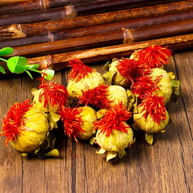 Tibetan Safflower Fruit Hong Hua Guo 500g Whole Dried Flowers for Herbal Tea and Infusions quality and texture