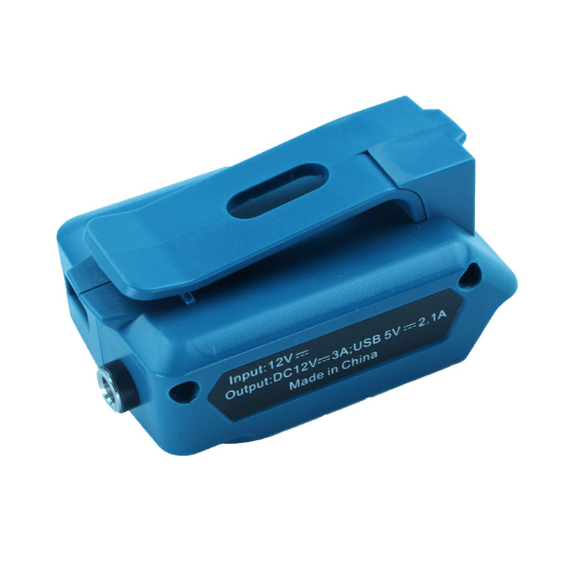 新品usb電源インターフェース適用木田12v電動工具バッテリー12v dcインターフェースコンバータ付き