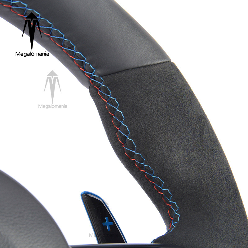 Suitable for Bmw F Chassis 1234567 Series X1X2X3X4X5X6F10F30 Modified Suede Mp Steering Wheel