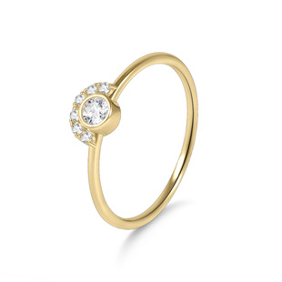 Original Design s925 Silver Set Moissanite Ring Women's Niche Tail Ring Golden Dawn Series Fine Ring Not Faded