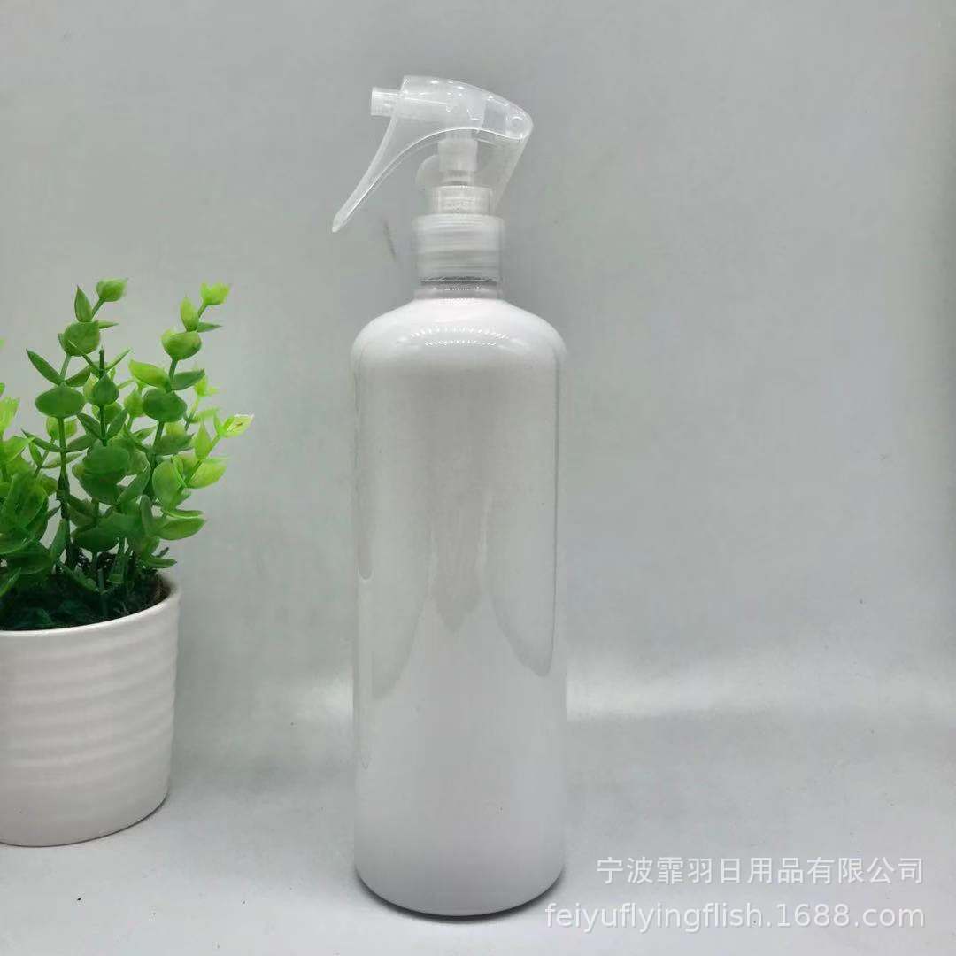 500ml圆肩小老鼠 手扣式喷雾瓶 消毒剂喷壶 园艺浇花瓶 洒水瓶子